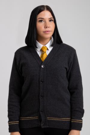 OFFICIAL WARNER BROS. HARRY POTTER HUFFLEPUFF CARDIGAN